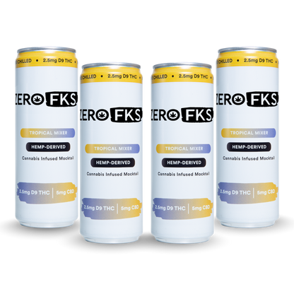 ZeroFKS Infused Mocktails (4-Pack)