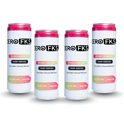 ZeroFKS Infused Mocktails (4-Pack)