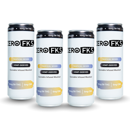 ZeroFKS Infused Mocktails (4-Pack)