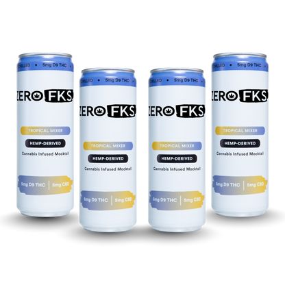ZeroFKS Infused Mocktails (4-Pack)