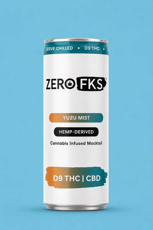 ZeroFKS Infused Mocktails (D9 THC + CBD)