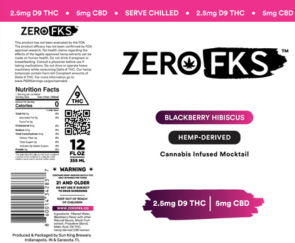 ZeroFKS Infused Mocktails