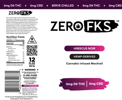 ZeroFKS Infused Mocktails