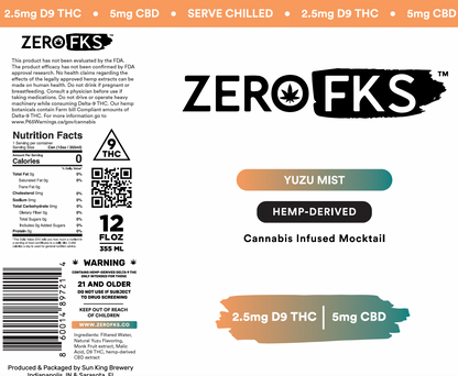 ZeroFKS Infused Mocktails