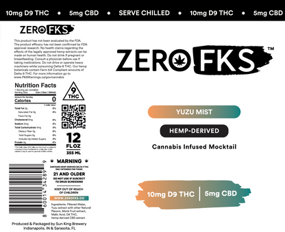 ZeroFKS Infused Mocktails