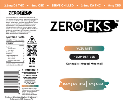 ZeroFKS Infused Mocktails