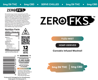 ZeroFKS Infused Mocktails